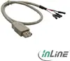 USB 2.0 адаптерный кабель InLine 33440B Photo 1