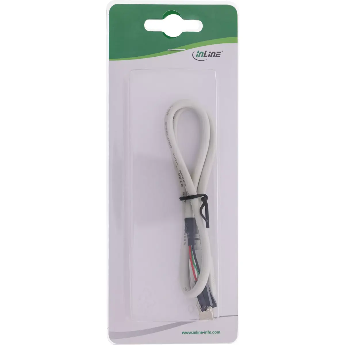 InLine USB 2.0 kabelis iekšējais USB B male / header connector Photo 2