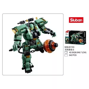 Sluban Construct Mecha Robot M38-B1153 — 542 pieces, buildable toy mech