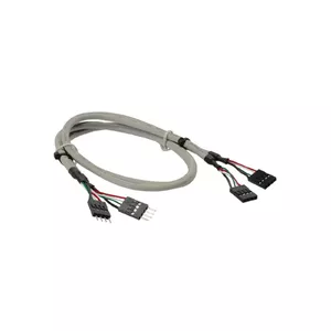 InLine USB 2.0 pagarinātājs iekšējais 2x 4 Pin male/female 0.60m
