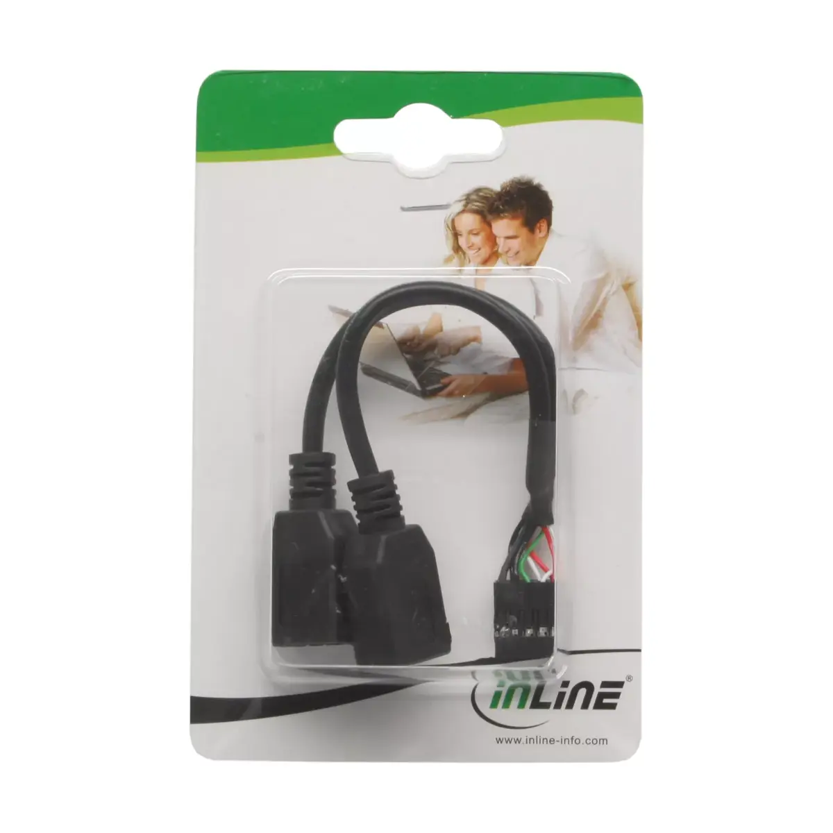 USB 2.0 Adapter Cable InLine 33440M Photo 2