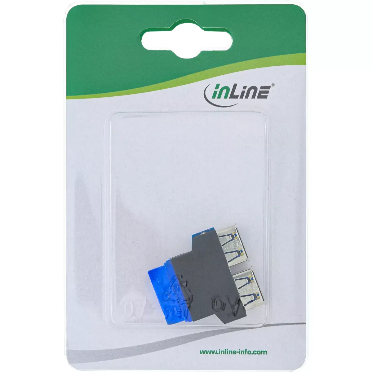 InLine USB 3.0 адаптер внутренний 2x USB A female Photo 3