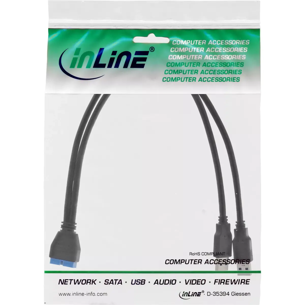 USB 3.0 Премиум адаптер кабель InLine 33447I Photo 2
