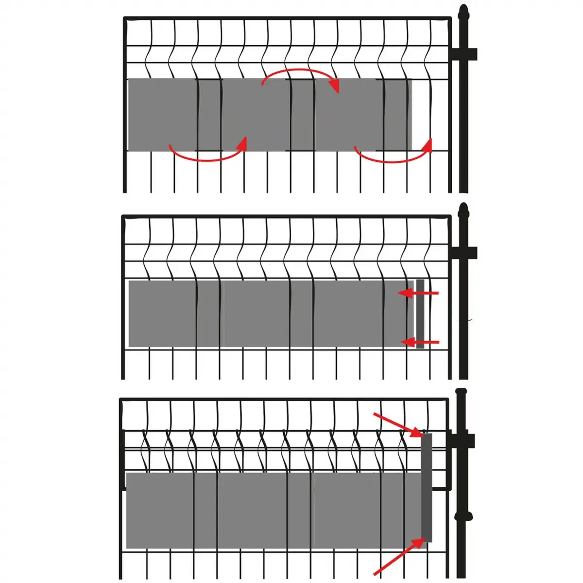 Fence tape Springos FN0001 19x35 cm/m Photo 10