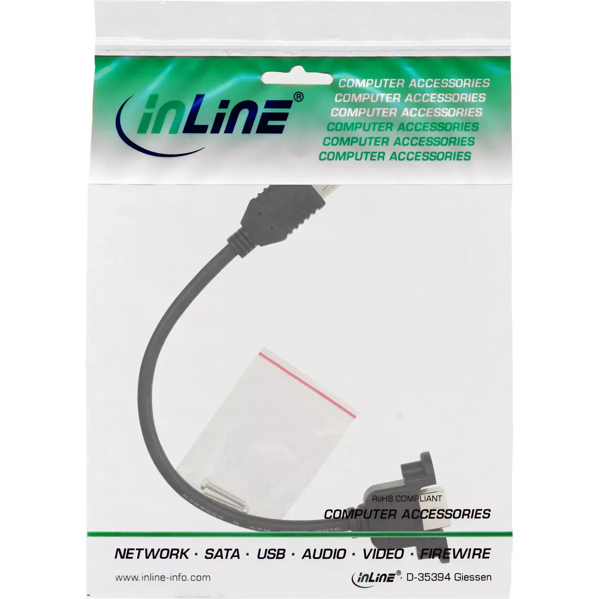 USB 2.0 Adapter Cable InLine 33441F Photo 2