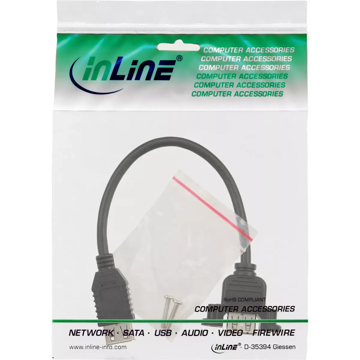 USB 2.0 адаптерный кабель InLine 33441D Photo 2