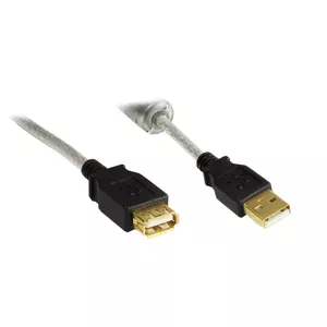 USB Cable Alcasa USB 2.0 AM/AF 3m