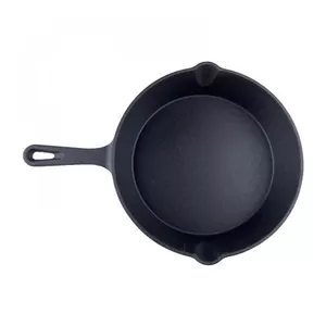 Cast iron pan TEXAS_CLUB FRYP25 — 25 cm diameter, heavy-duty skillet