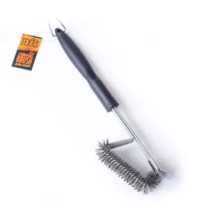 Texas Club Grill Brush with Scraper 44 cm