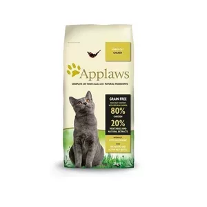 Сухой корм для кошек Applaws Senior Chicken — беззерновой, без глютена, 2 кг, 36.5% белка, для пожилых кошек