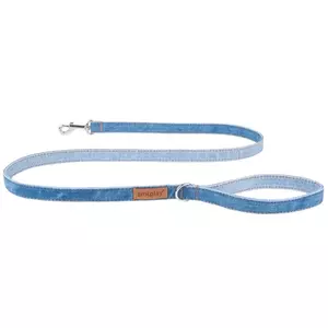 LEASH FOR DOGS DENIMXL 140X2.5CM BLUE