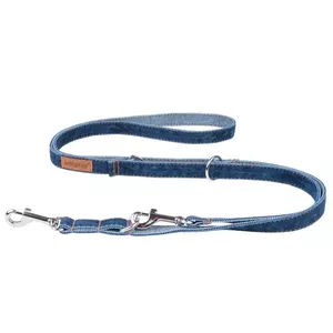 LEASH ADJUSTABLE DENIM S 100/200X1CM