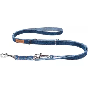 LEASH ADJUSTABLE DENIM L 100/200X2CM