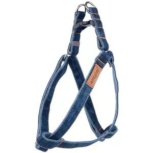 HARNESS ADJUS DENIM S 20/35X1CM NAVY BLU