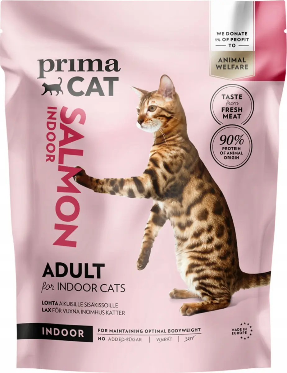 Корм PRIMA Salmon для домашних взрослых 1,4 кг Photo 2