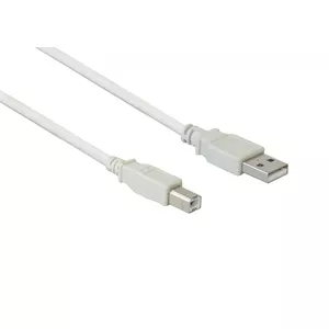 USB Cable Alcasa USB 2.0 A/B 0.25m