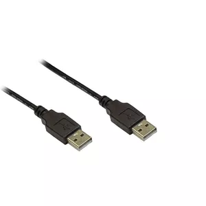 USB кабель Alcasa USB 2.0 1.8м черный