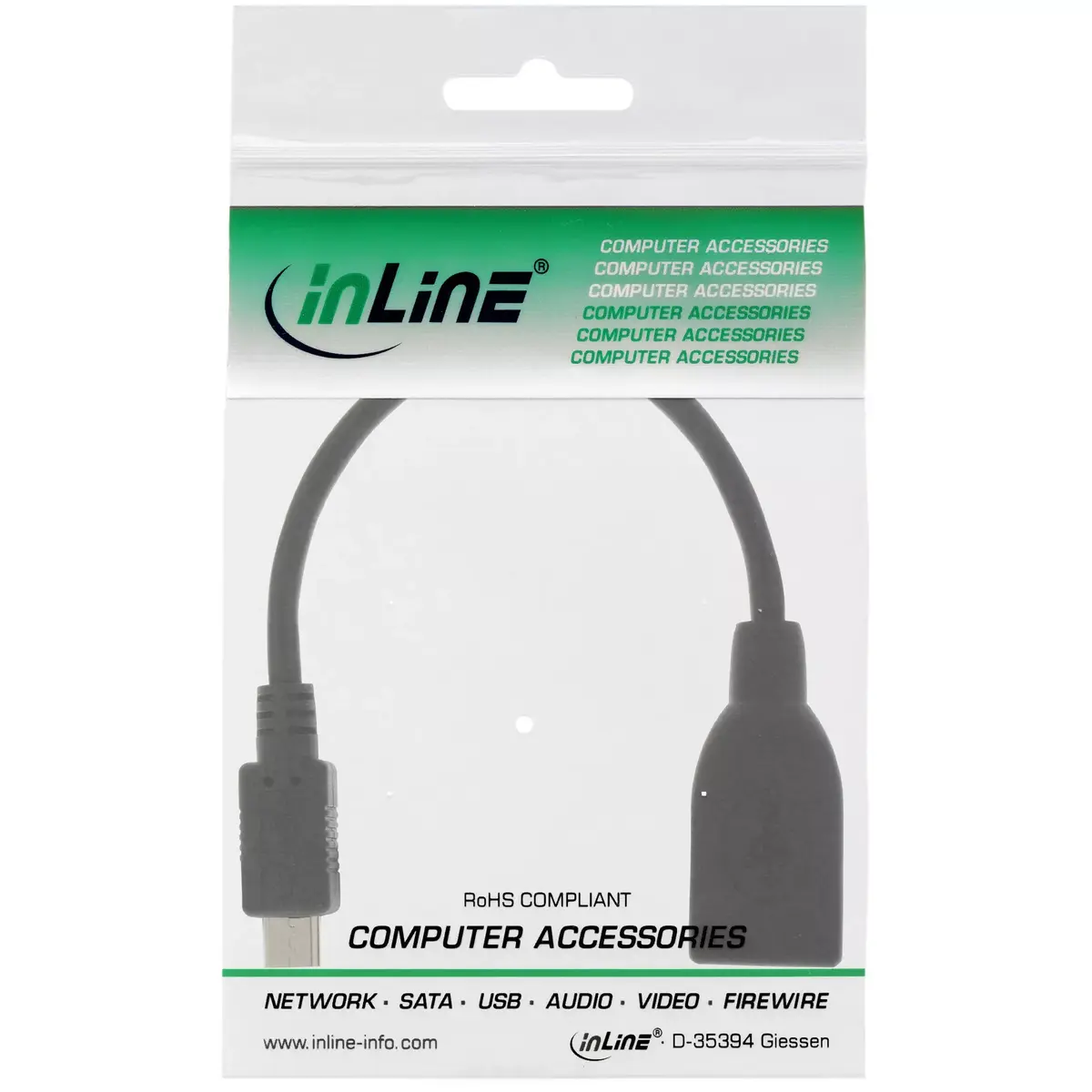 InLine Micro USB OTG Adapter Cable 31606 Photo 3