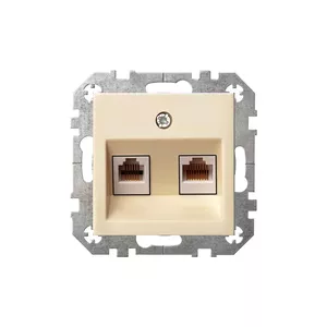 COMPUTER SOCKET 2-WAY WITHOUT FRAME