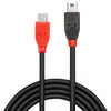 USB OTG кабель Lindy 1м Micro-B к Mini-B Photo 2
