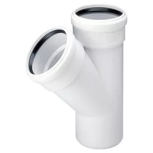 Тройник внутренний MAGNAPLAST 110/110x45 полипропилен (PP) сантехнический