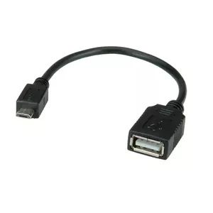 USB 2.0 Cable A - Micro B VALUE 0.15 m