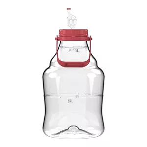 BROWIN 644310 Unbreakable Demijohn 10L with Handle and Airlock