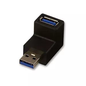 USB 3.2 Type A to A 90° Adapter Lindy 71261