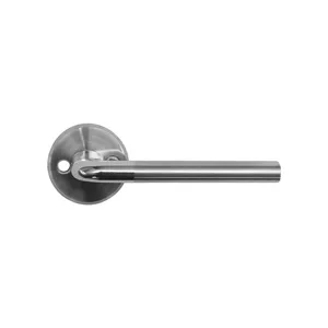MP MRO-21-35 SKAND Door Handle, Satin Nickel and Chrome Polished