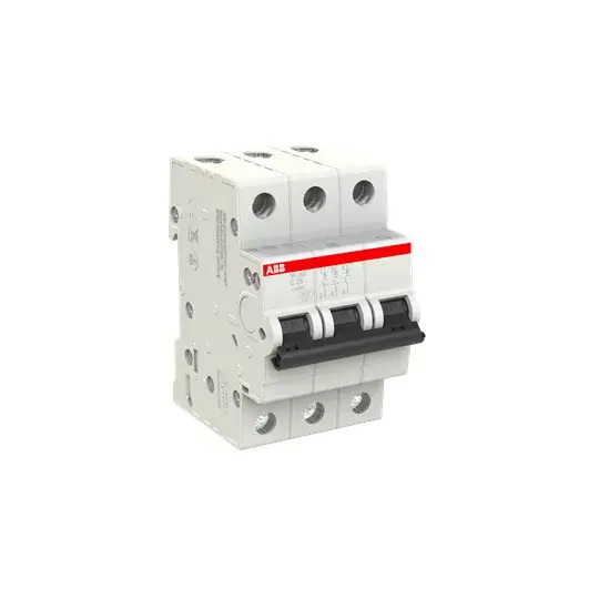 ABB SH203-C25 Miniature Circuit Breaker 3-Pole 25A Photo 3