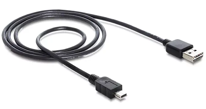 USB kabelis DeLOCK 3m USB 2.0 A - mini USB m/m Photo 2