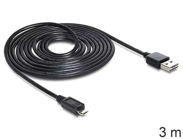 USB kabelis DeLOCK EASY-USB 2.0-A - USB 2.0 micro-B Photo 2