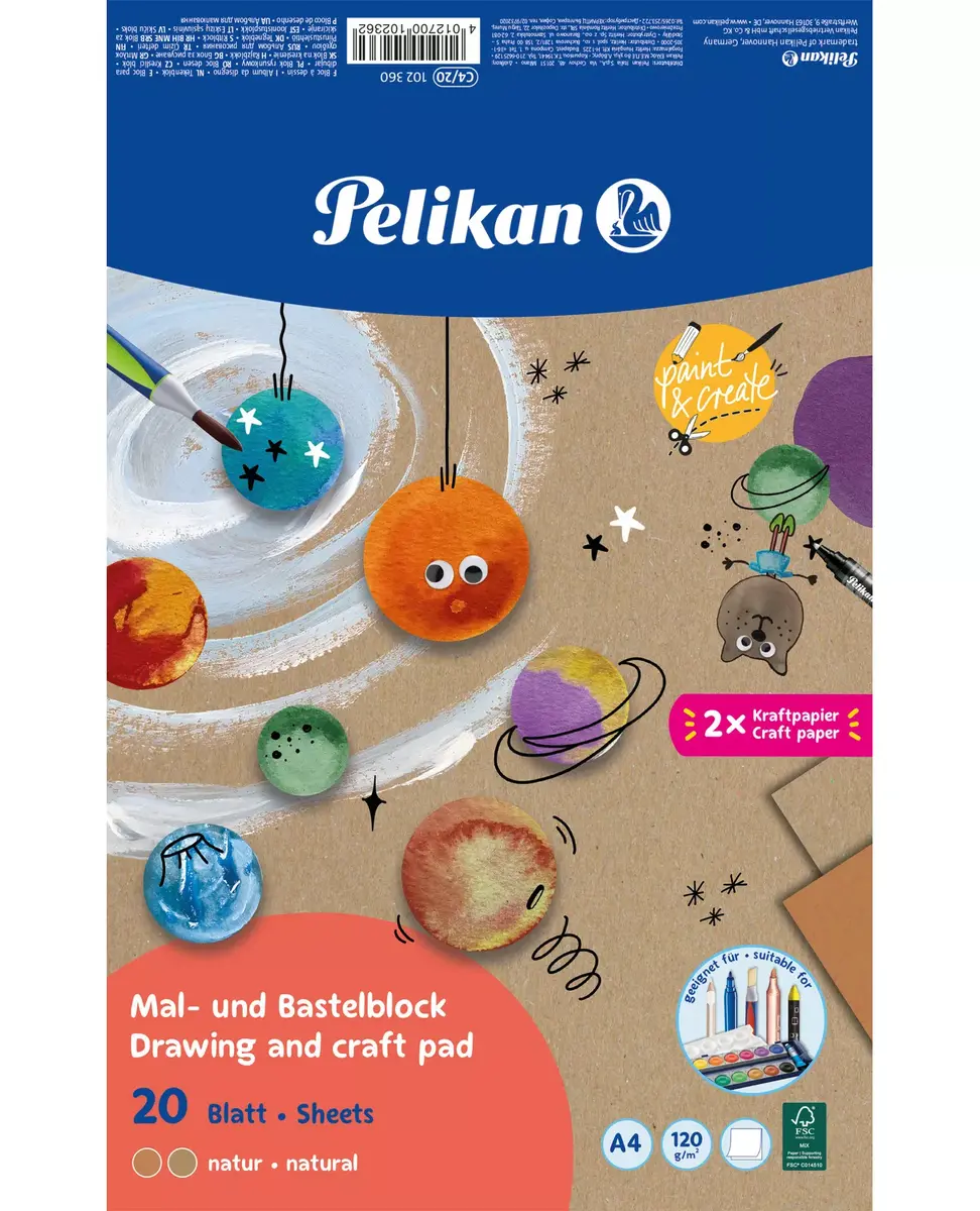 Coloring book Pelikan 102360 Photo 2
