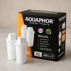 Water filter Aquaphor A5H (B100-25 Maxfor) set of 2 — cartridge for softening, chlorine, heavy metals and sediment removal