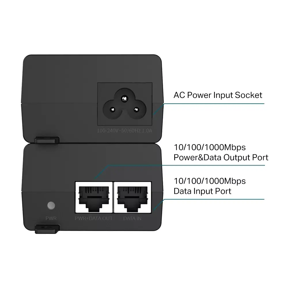 PoE инжектор TP-Link Omada POE160S Photo 3