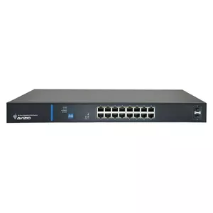 Managed AVIZIO Switch 16x RJ45 PoE 1Gb/s with 2x SFP 1Gb/s Uplink AV-SU16GP2F