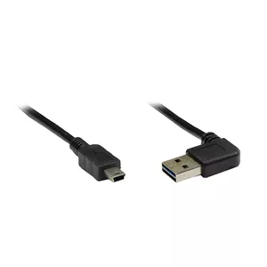 USB кабель Alcasa USB 2.0 A/Mini 3м черный