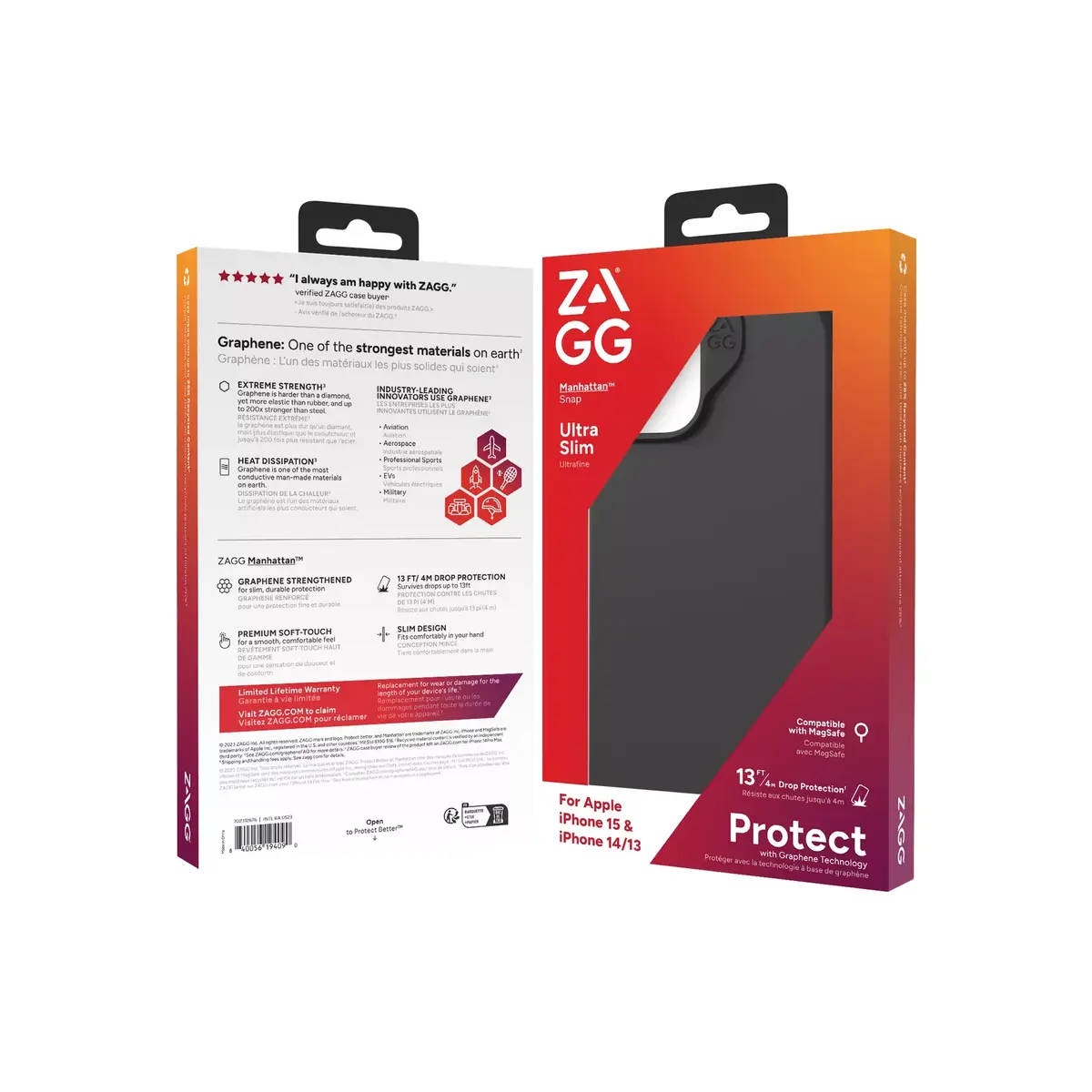 ZAGG Cases Manhattan Snap Cover for iPhone 15 14 13 Photo 5