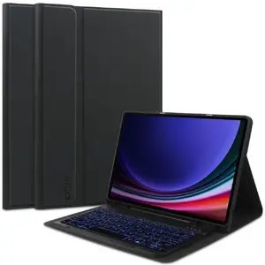 Keyboard Case Tech-Protect for Samsung Galaxy Tab S9 FE+ 12.4 inch with detachable keyboard, Black