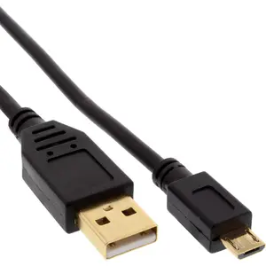 Micro USB 2.0 Cable InLine 31705P 0.5m Black
