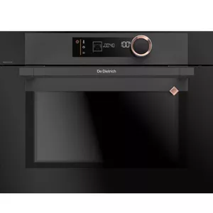 Built-in steam oven DE DIETRICH DKV7340A — 29 L electric oven, rotary control, halogen lamp, black