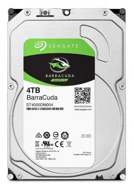 Seagate BarraCuda ST4000DM004 Iekšējais cietais disks