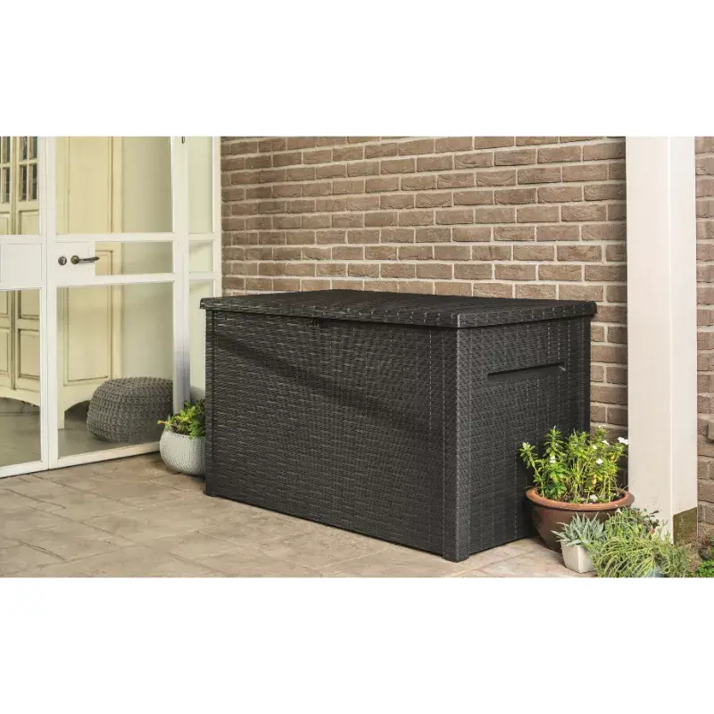 Keter Java Box Rattan 870 л — наружный ящик Photo 2