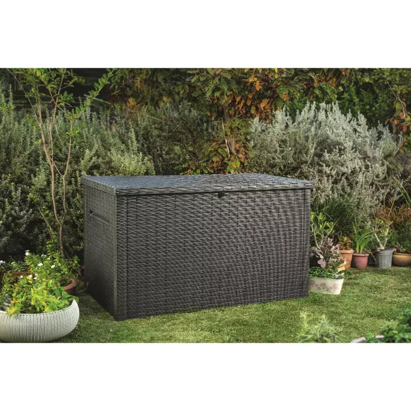 Keter Java Box Rattan 870 л — наружный ящик Photo 3