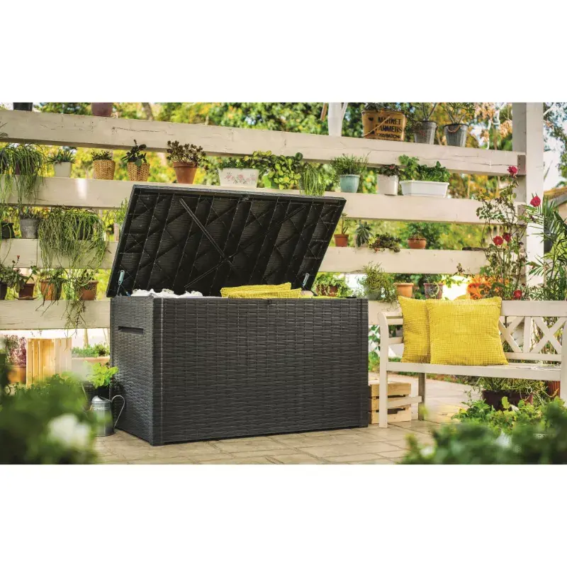 Keter Java Box Rattan 870 л — наружный ящик Photo 6