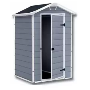 Plastic shed Keter S 1457 0043 Single door Black roof 1280x940x1960 mm