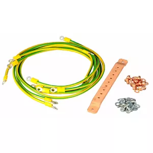 Earth terminals EFB Elektronik K3930V2N Green Yellow Copper Steel