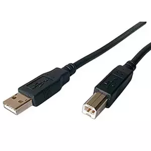 USB кабель Sharkoon 4044951015283 USB 2.0 5 м USB A USB B Черный