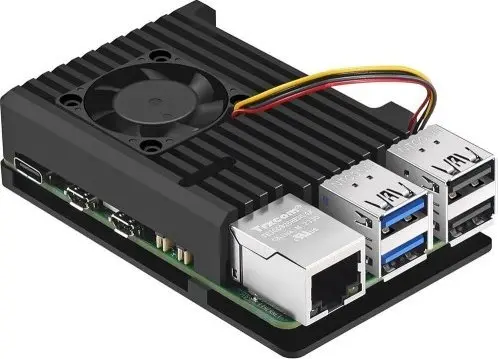 Alumīnija korpuss Raspberry Pi 5 MD-RPI5C-1