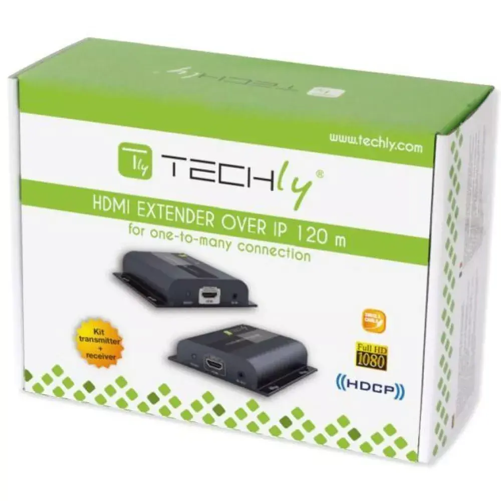 TECHLY IDATA-EXTIP-383V4 AV raidītājs un uztvērējs Photo 2